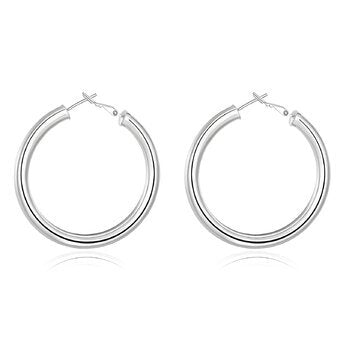 Stainless Steel Plain Hoops